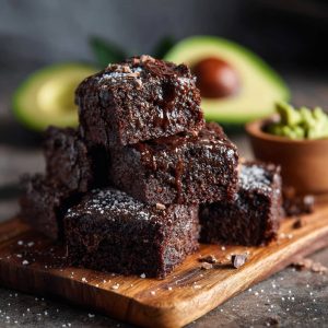 Healthy Avocado Brownies