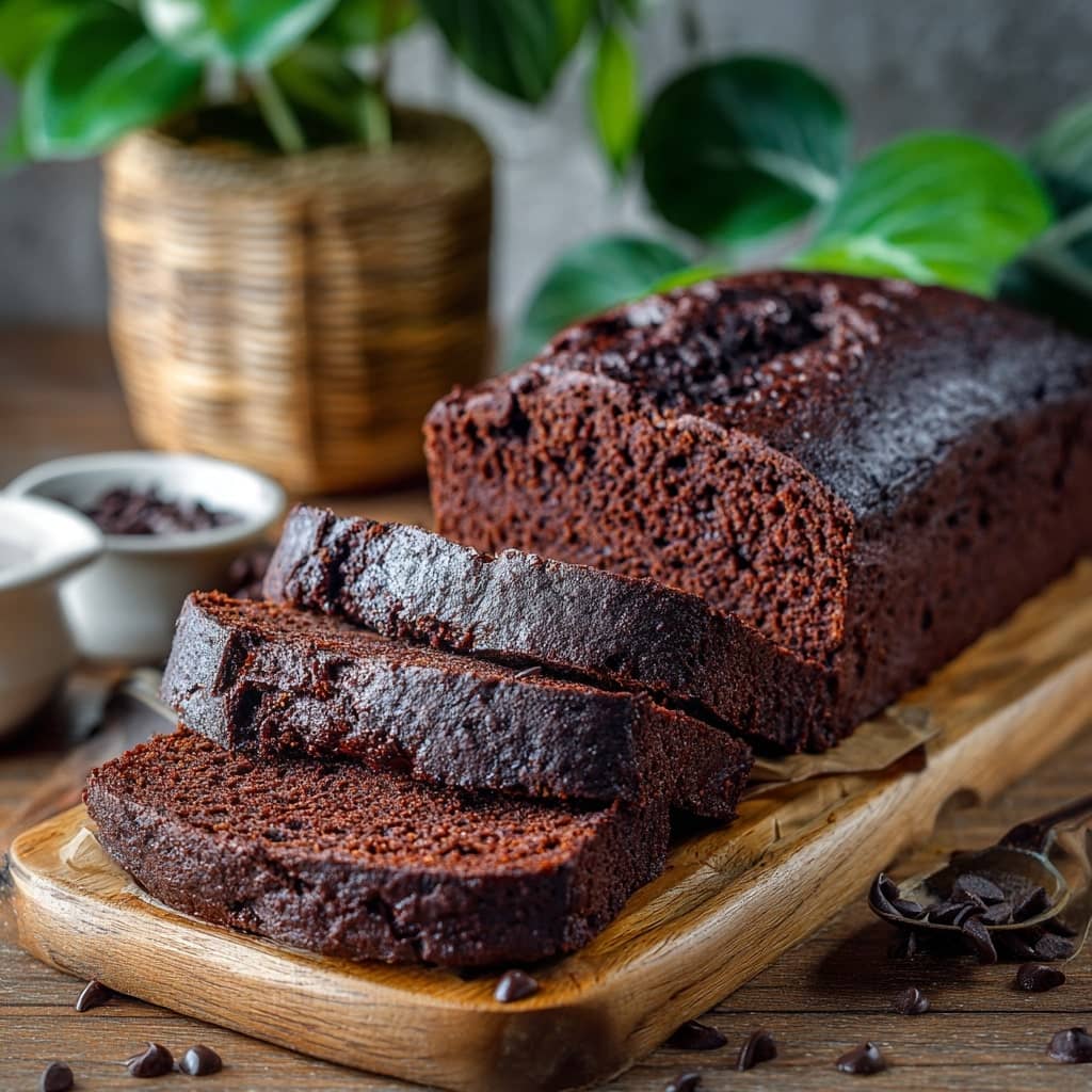 Healthy Greek Yogurt Chocolate Bread