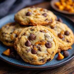 One Bowl Caramel Chip Cookies