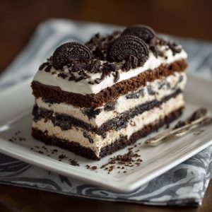 Oreo Icebox Cake