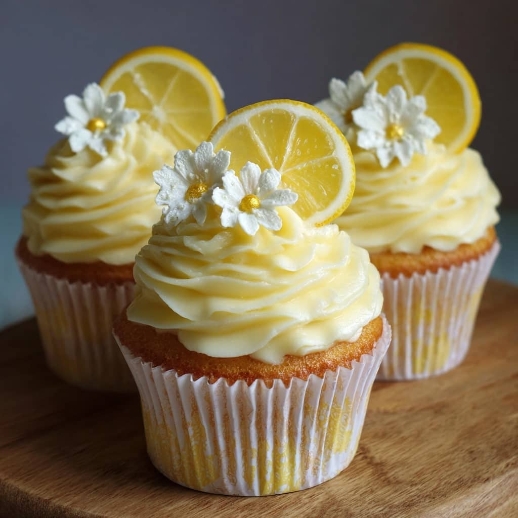 Sunshine Lemon Cupcakes