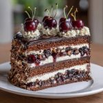 Decadent Black Forest Cherry Layer Cake
