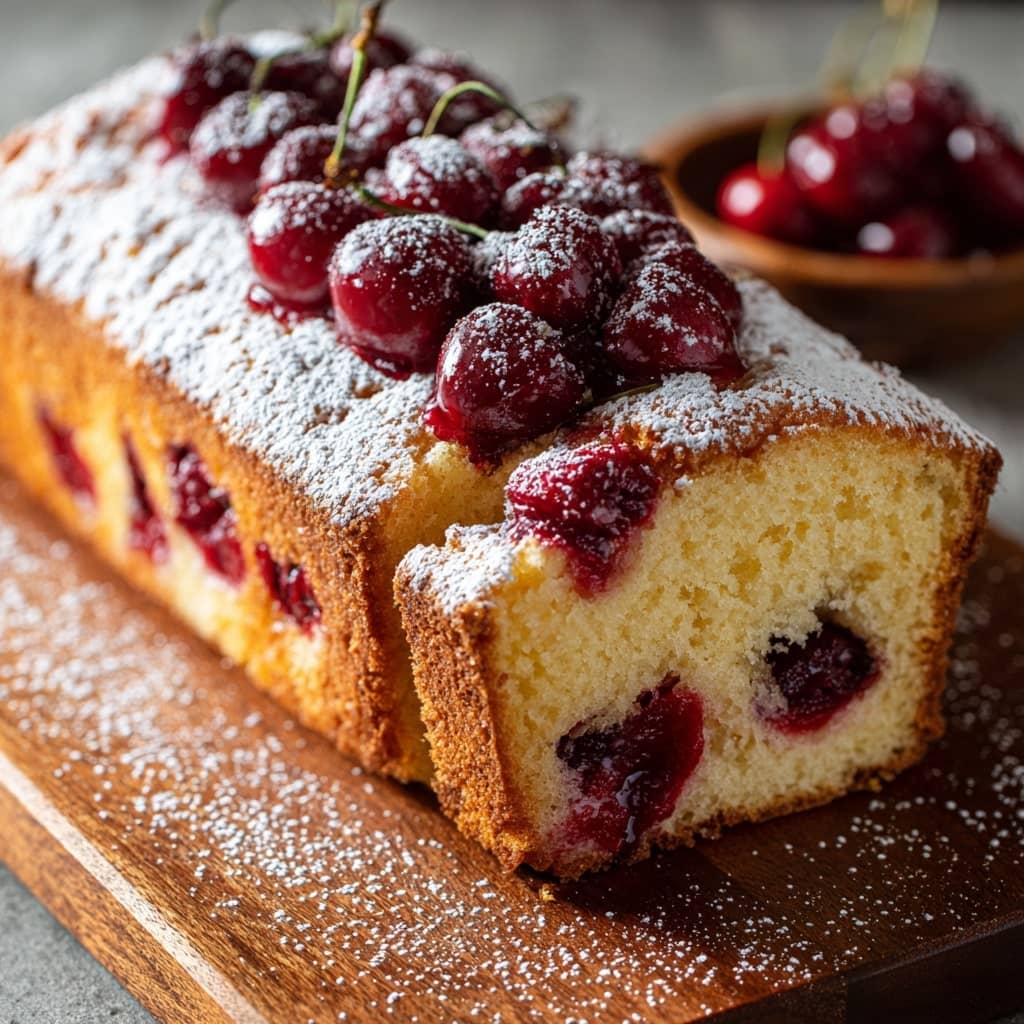 Grandma’s Old Fashioned Cherry Pound Cake