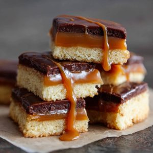 Millionaire’s Caramel Shortbread Cookies