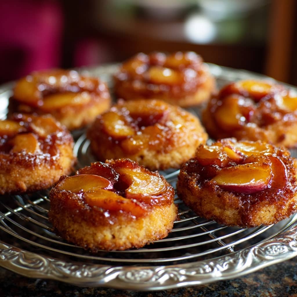Peach Upside Down Cookies