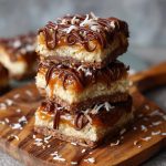 Samoas Cookie Caramel Coconut Bars | Caramel DeLites