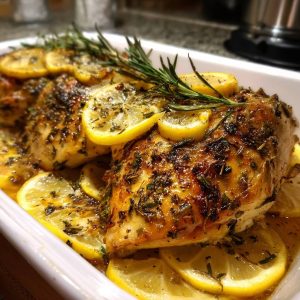 Baked Lemon Herb Chicken