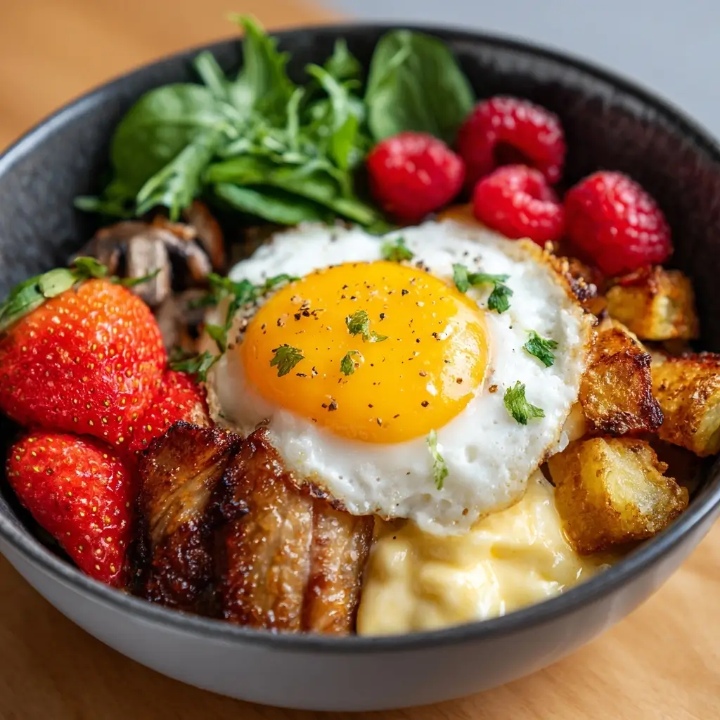 Air-Fryer Breakfast Bowl