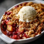 Apple Cranberry Crisp