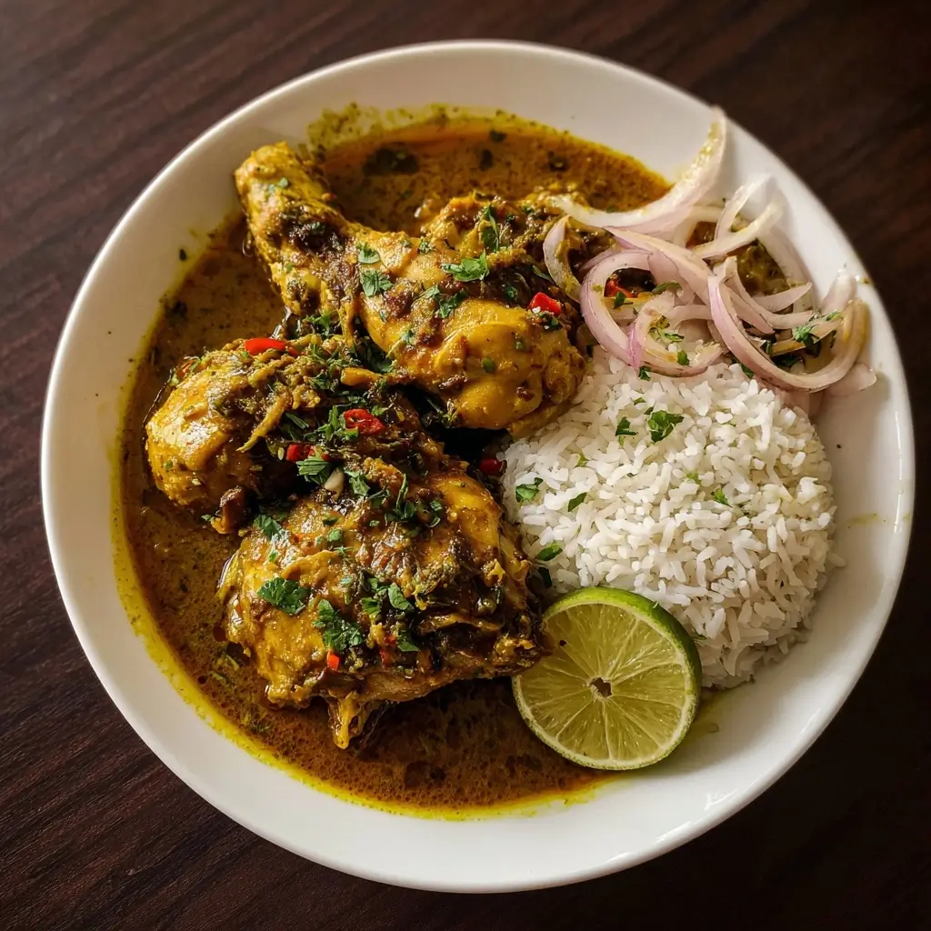 Authentic Jamaican Curry Chicken