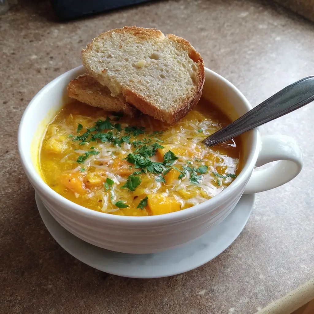 Autumn Harvest Soup (pumpkin, squash)