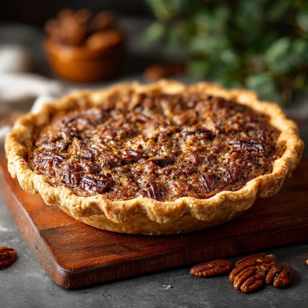 Bourbon Pecan Pie