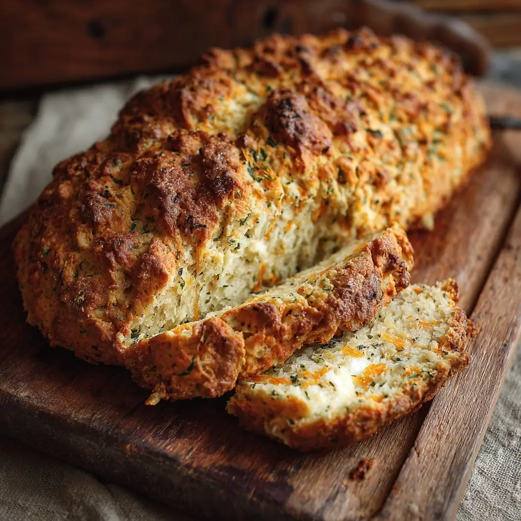 Cheddar and Herb Soda Bread