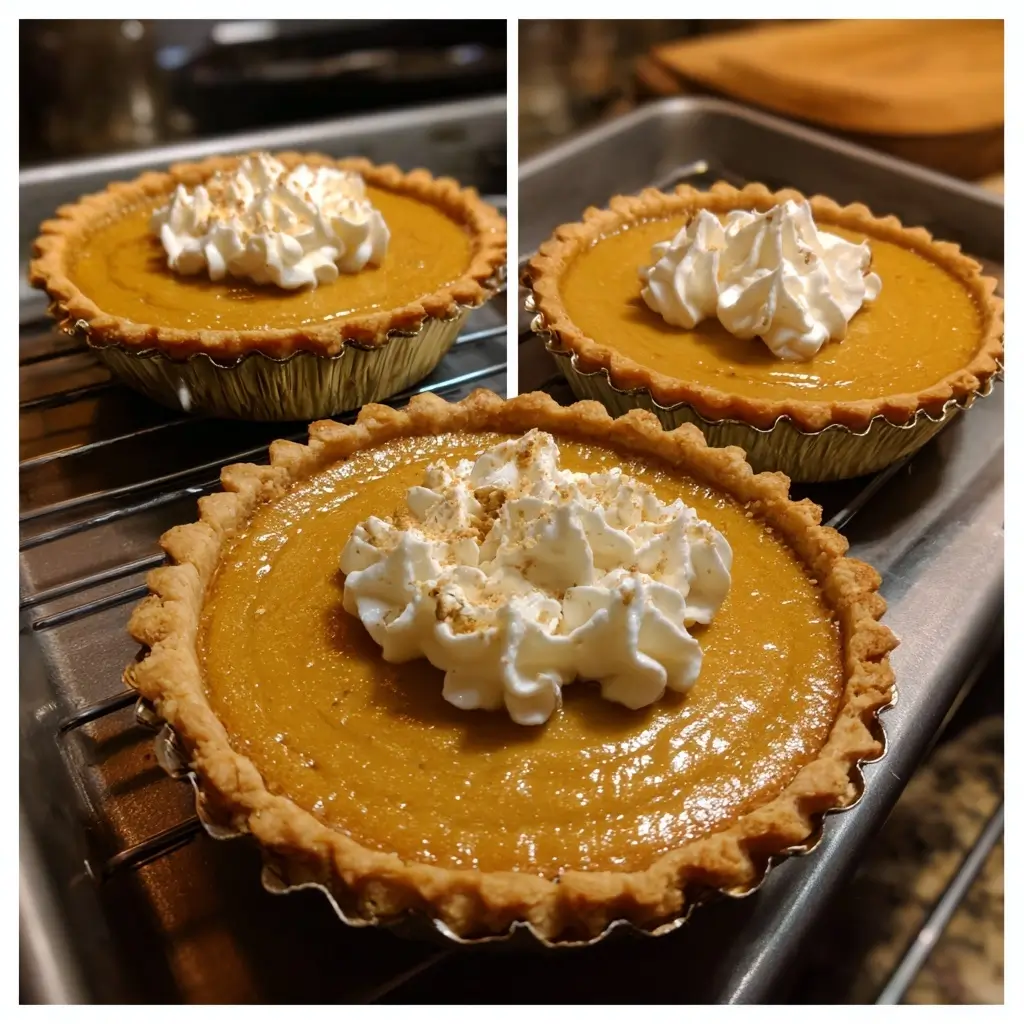 Cheese & Cracker “Pumpkin” Pies
