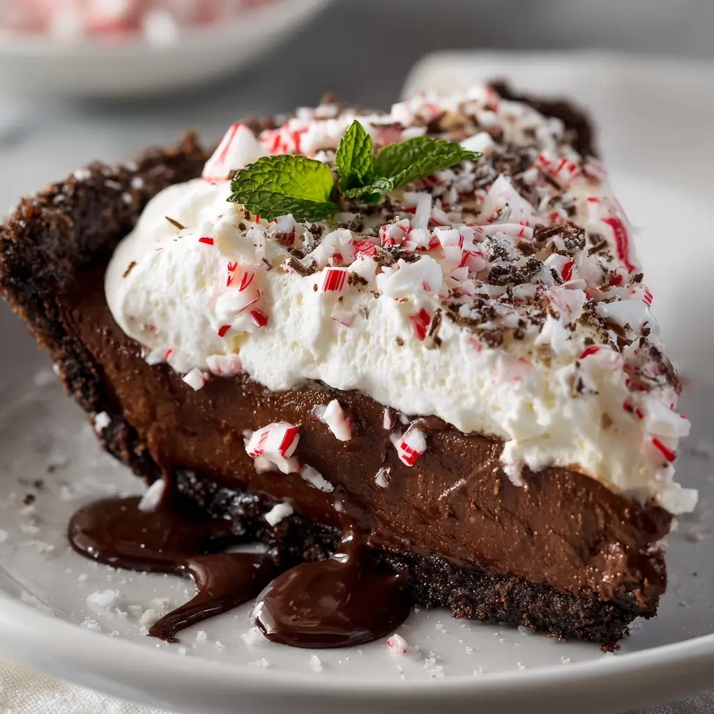 Chocolate Peppermint Pie