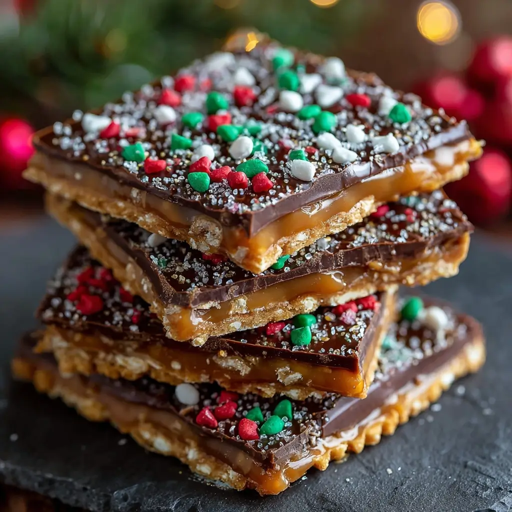 Christmas Crack (Saltine Toffee Candy)
