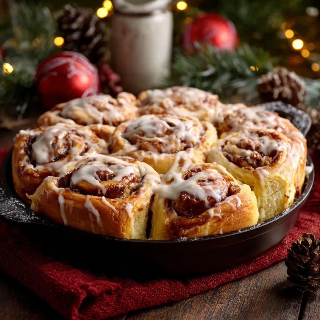 Christmas Morning Cinnamon Rolls