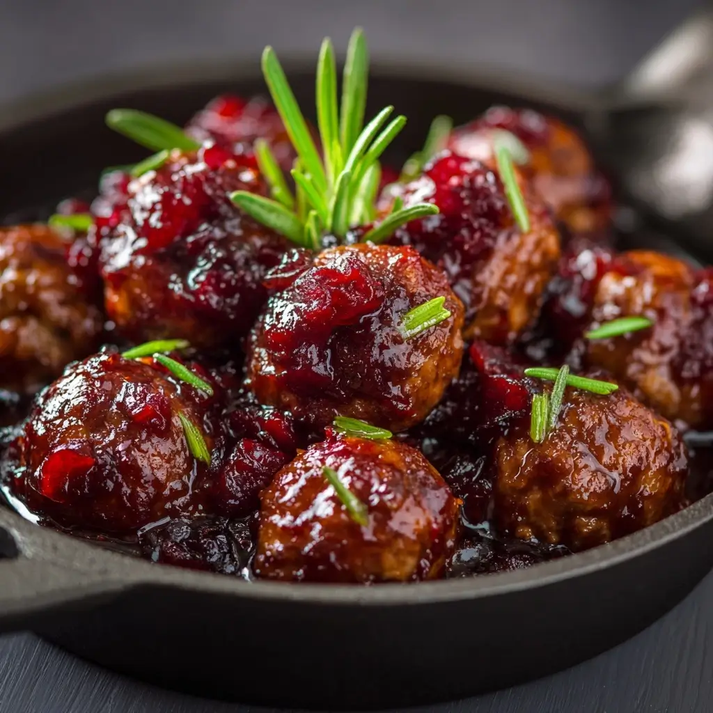 Cranberry Meatballs