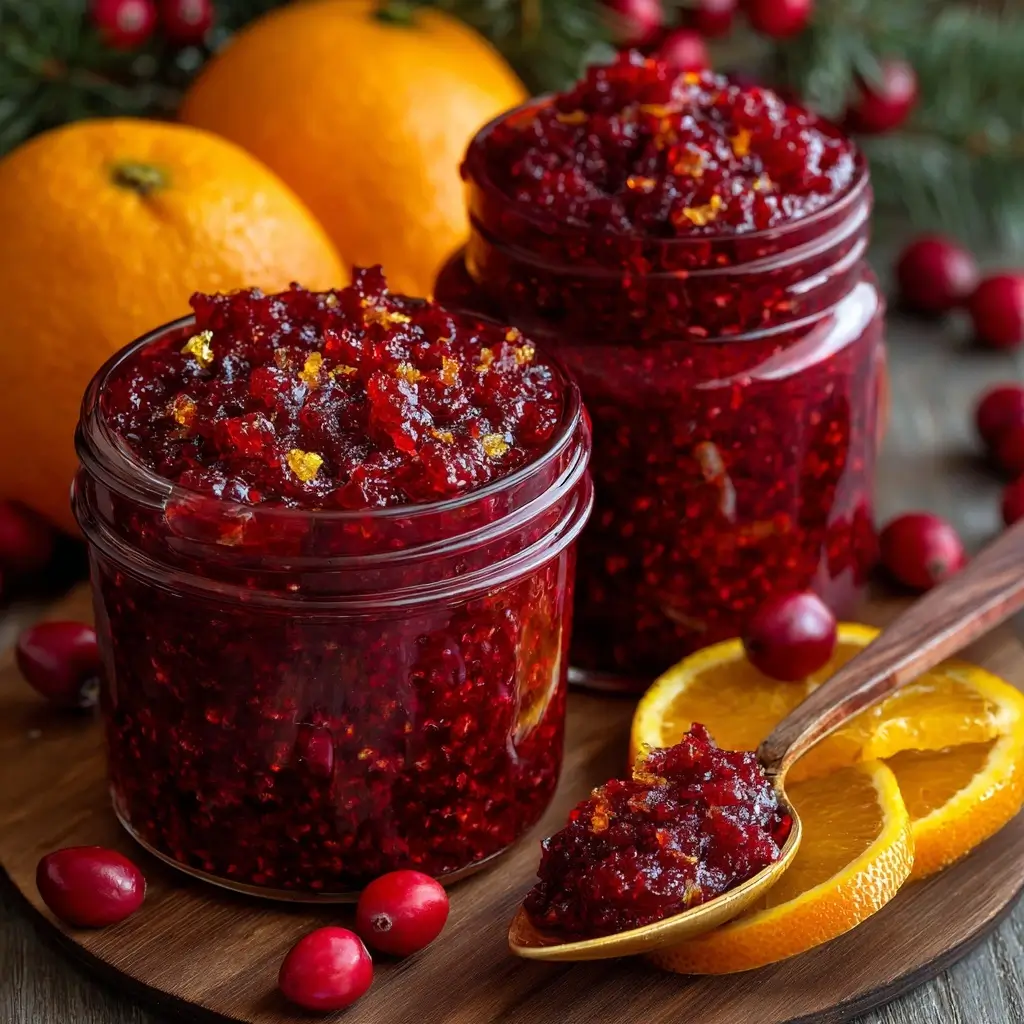Cranberry Orange Relish