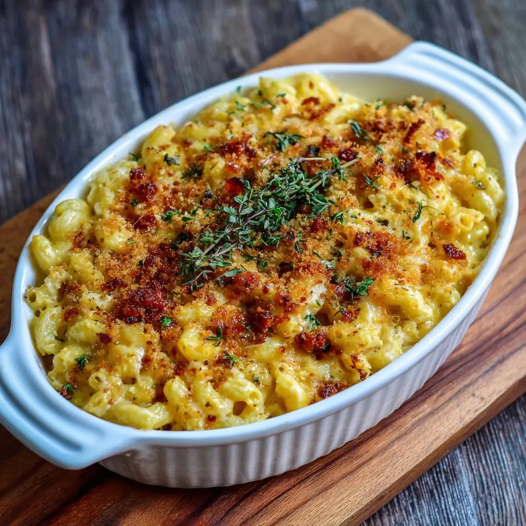 Creamy Baked Mac & Cheese