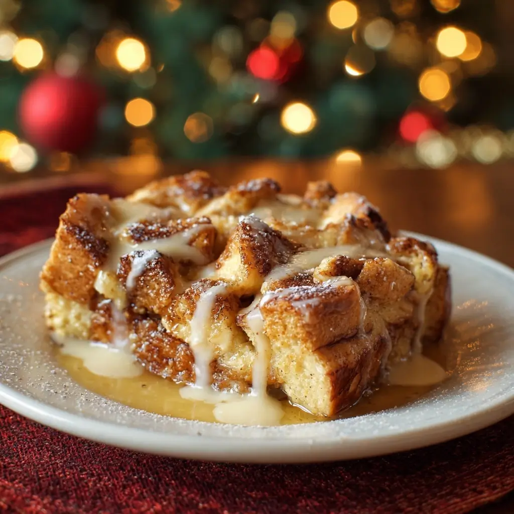 Eggnog French Toast Eggnog Bread Pudding