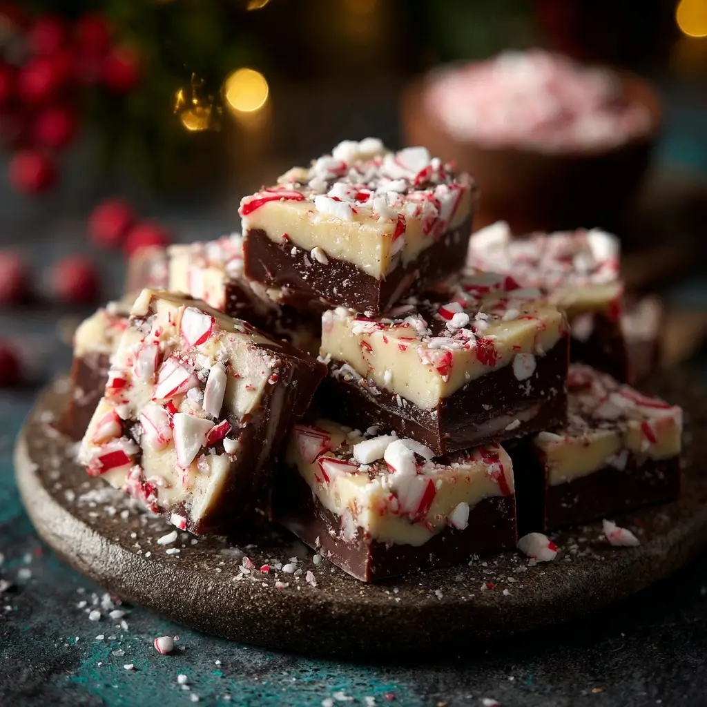 Festive Fudge (e.g. peppermint fudge, chocolate fudge)