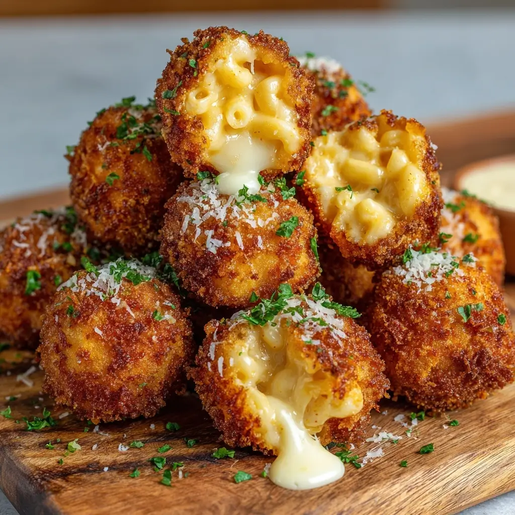 Fried Mac and Cheese Bites