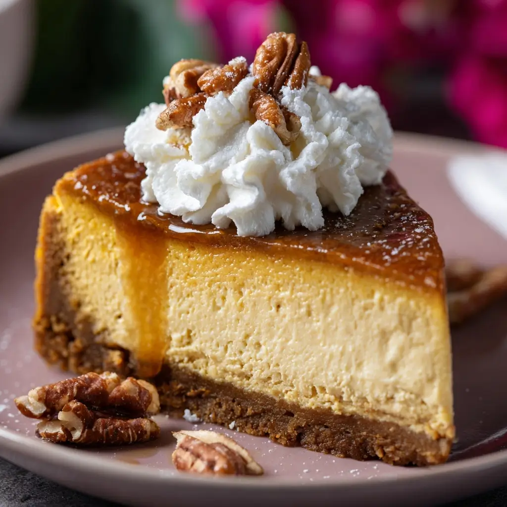 Gluten-Free Pumpkin Cheesecake