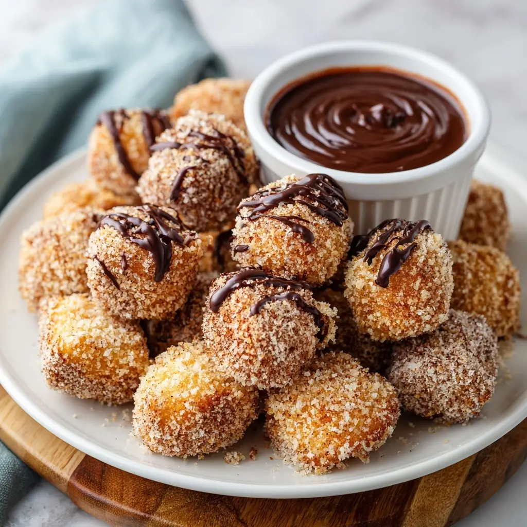 Healthy Air Fryer Churro Bites