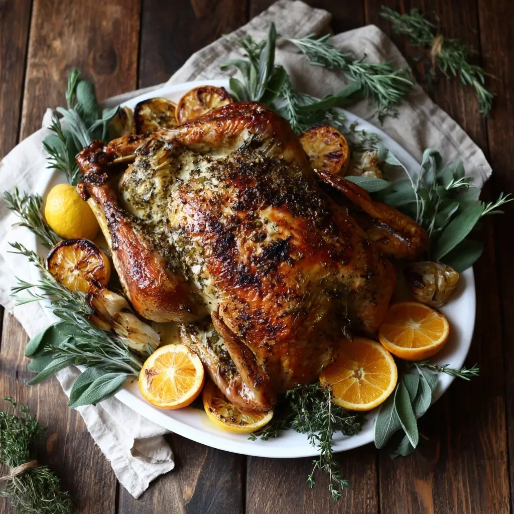 Herb + Citrus Roasted Turkey