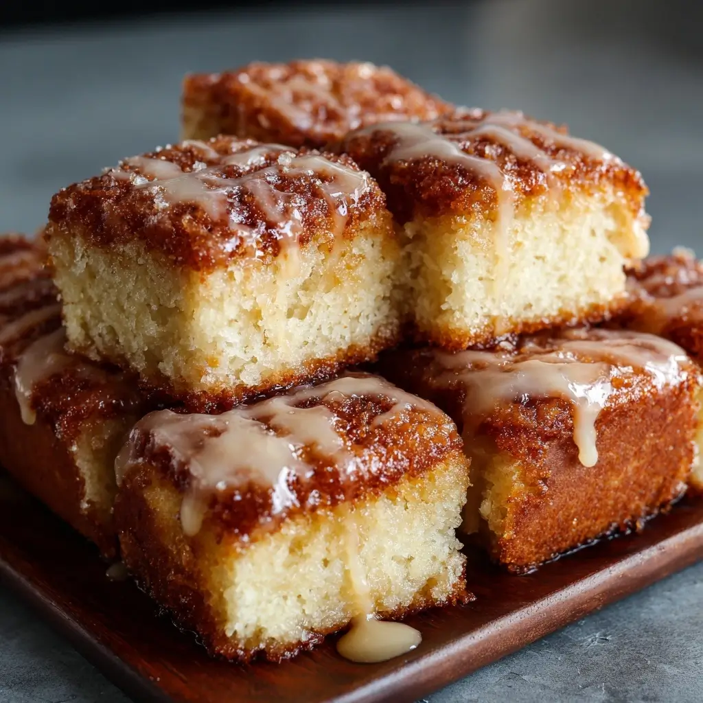 Indulge in Soft Baked Maple Donut Bars