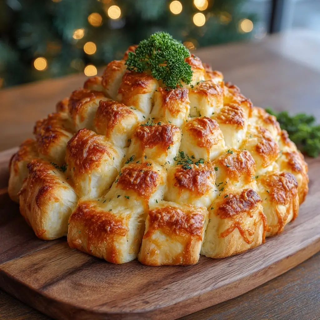 Pull-Apart Christmas Tree Bread