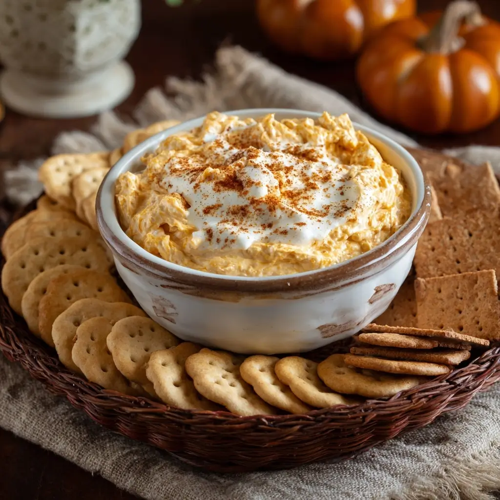 Pumpkin Fluff Dip