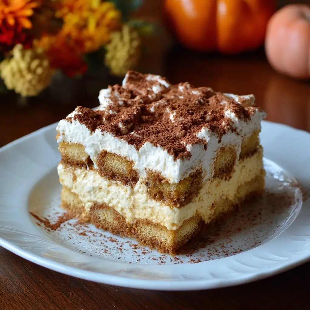 Pumpkin Tiramisu