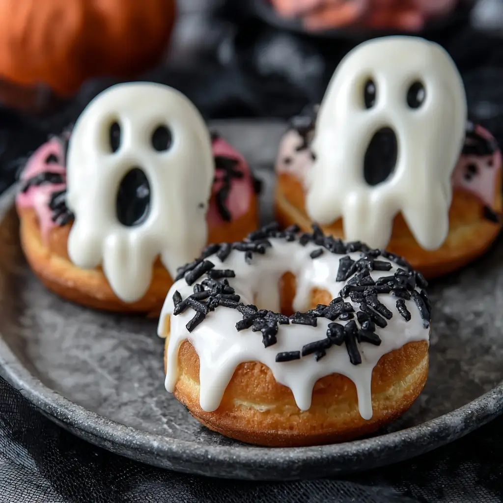 Screaming Ghost Donuts