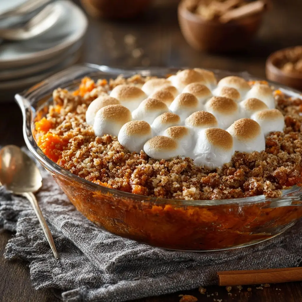 Sweet Potato Crunch Casserole