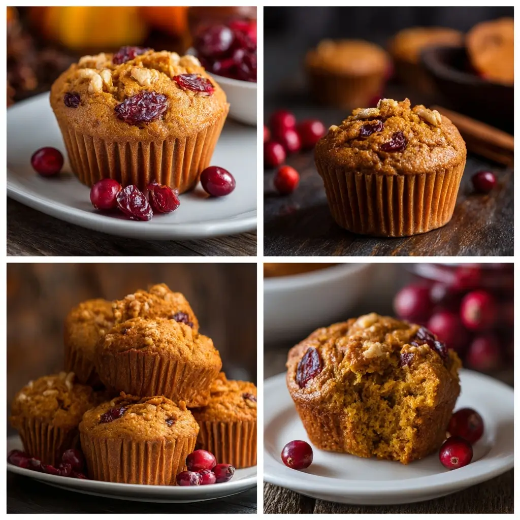 Thanksgiving Muffins (pumpkin, cranberry, etc.)
