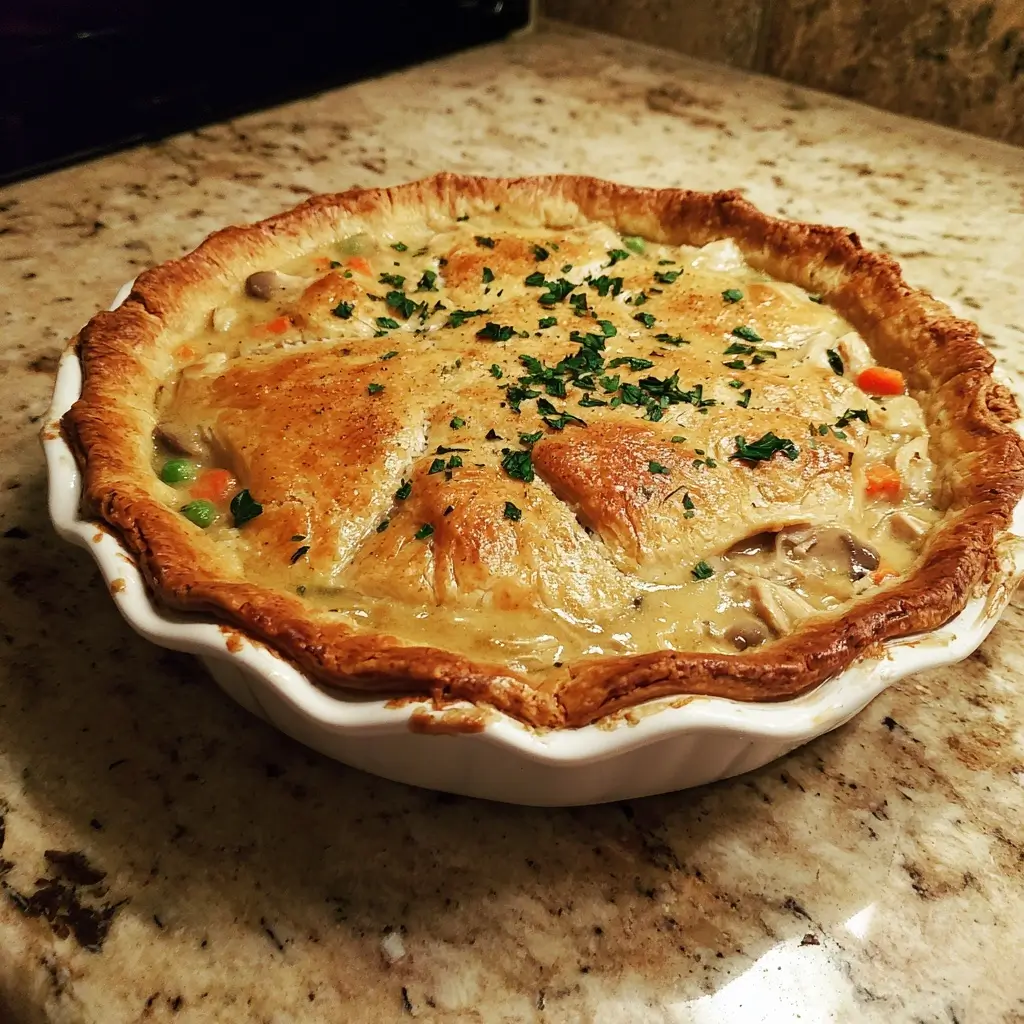 Turkey Pot Pie (leftovers)