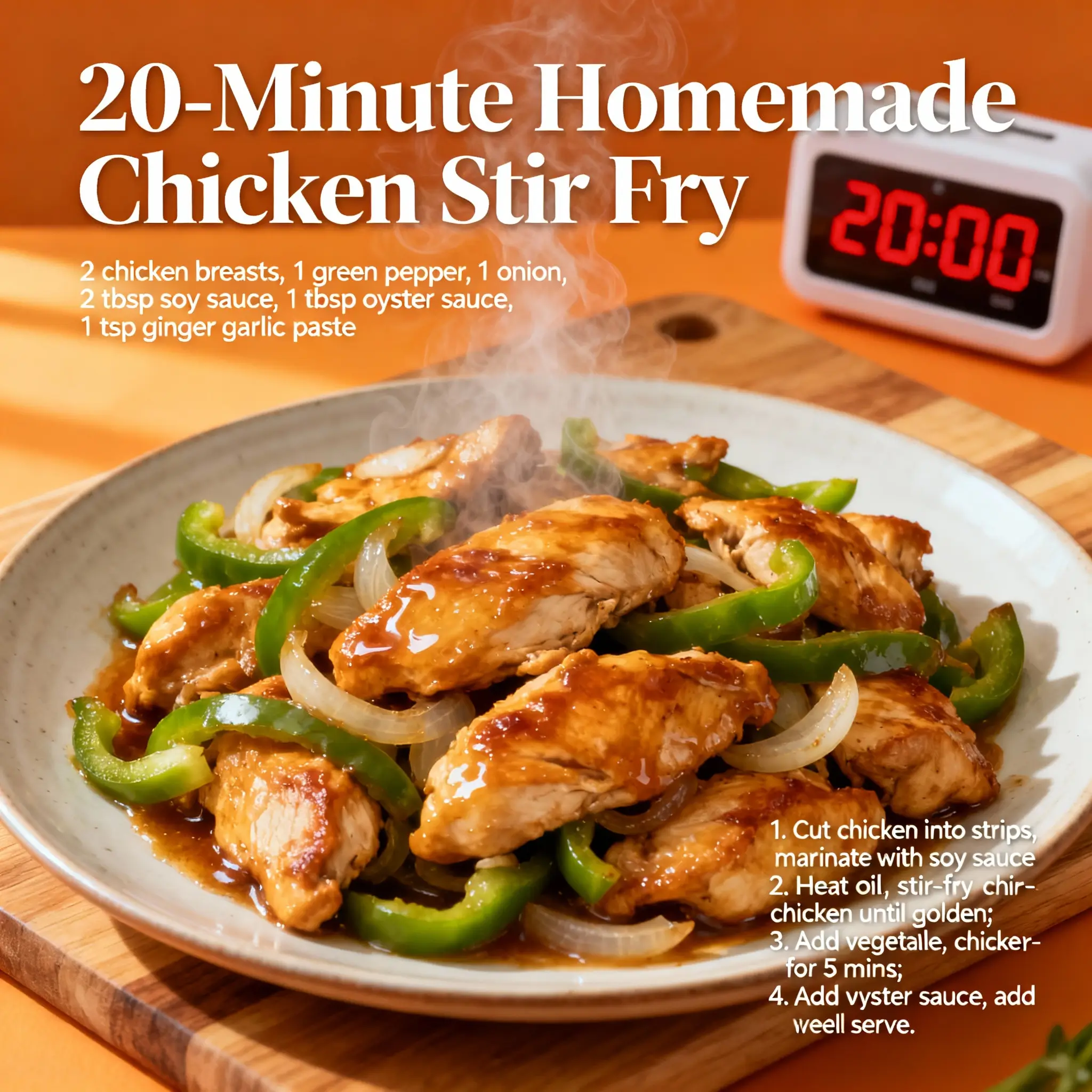 20-Minute Chicken Stir Fry