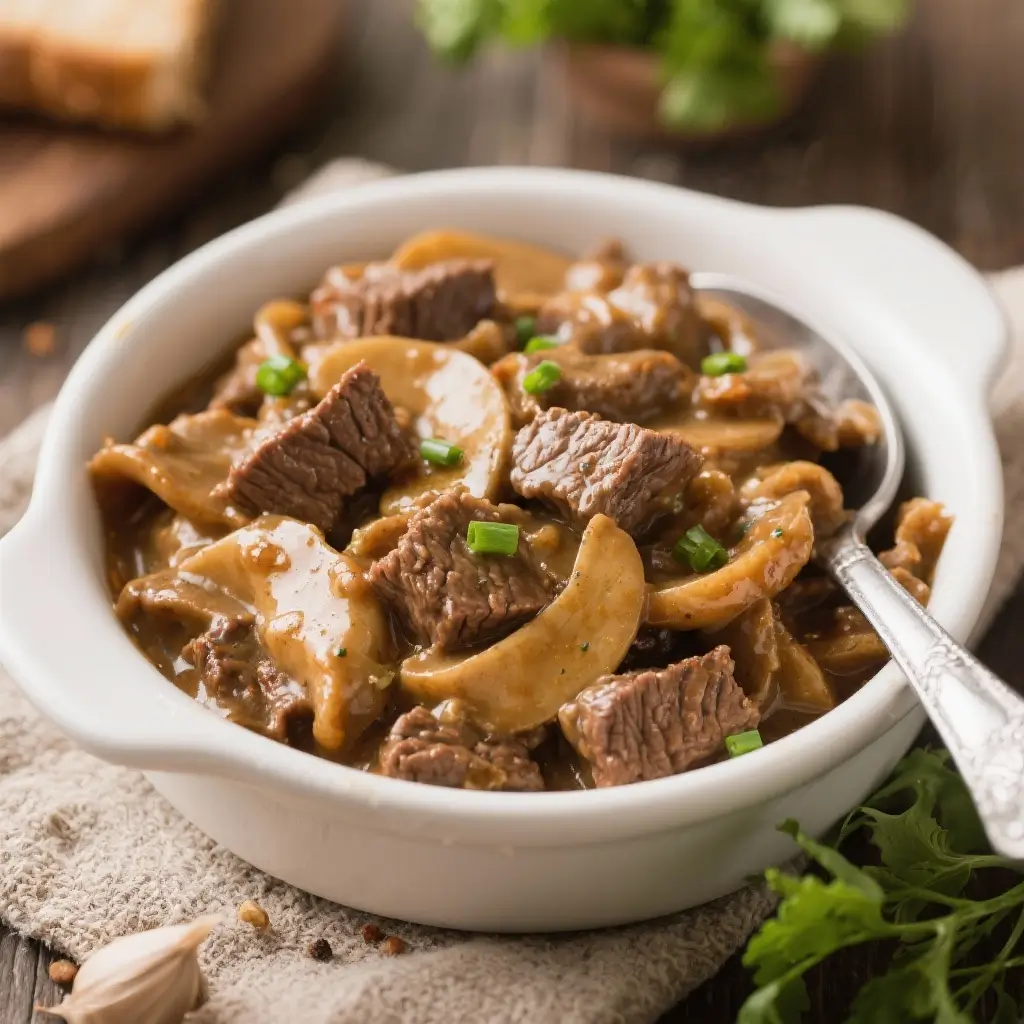 Beef Stroganoff