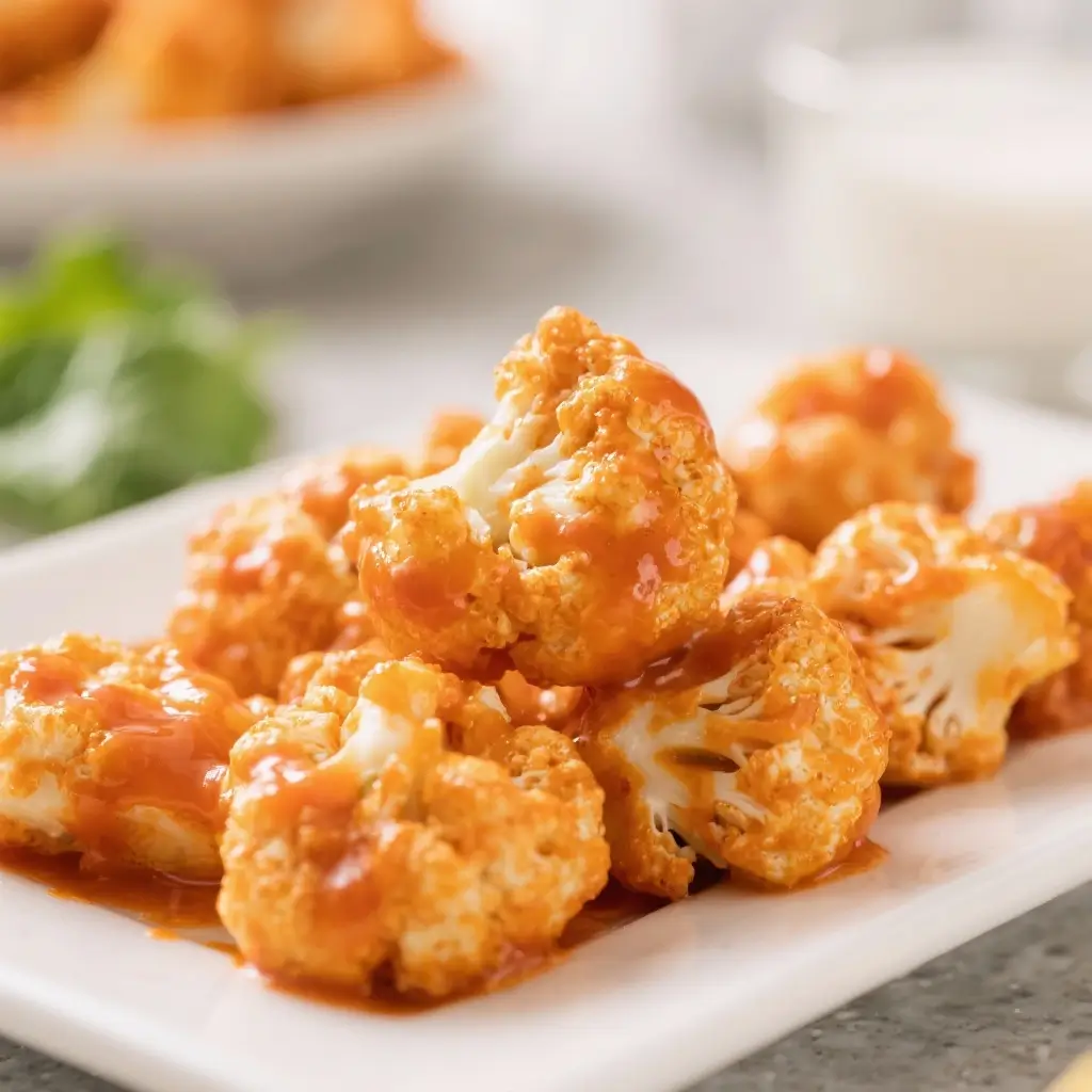 Buffalo Cauliflower Bites