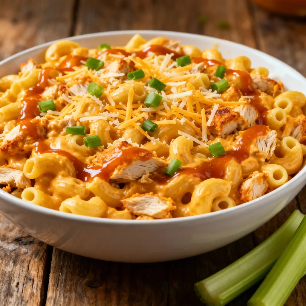 Buffalo Chicken Mac & Cheese