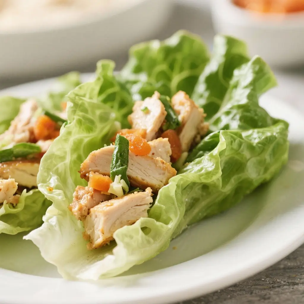 Chicken Lettuce Wraps