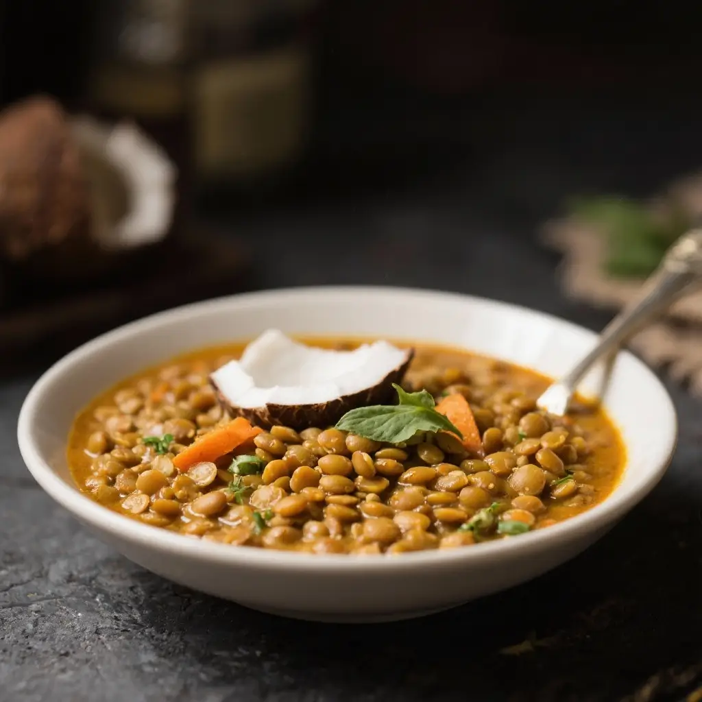 Coconut Curry Lentils