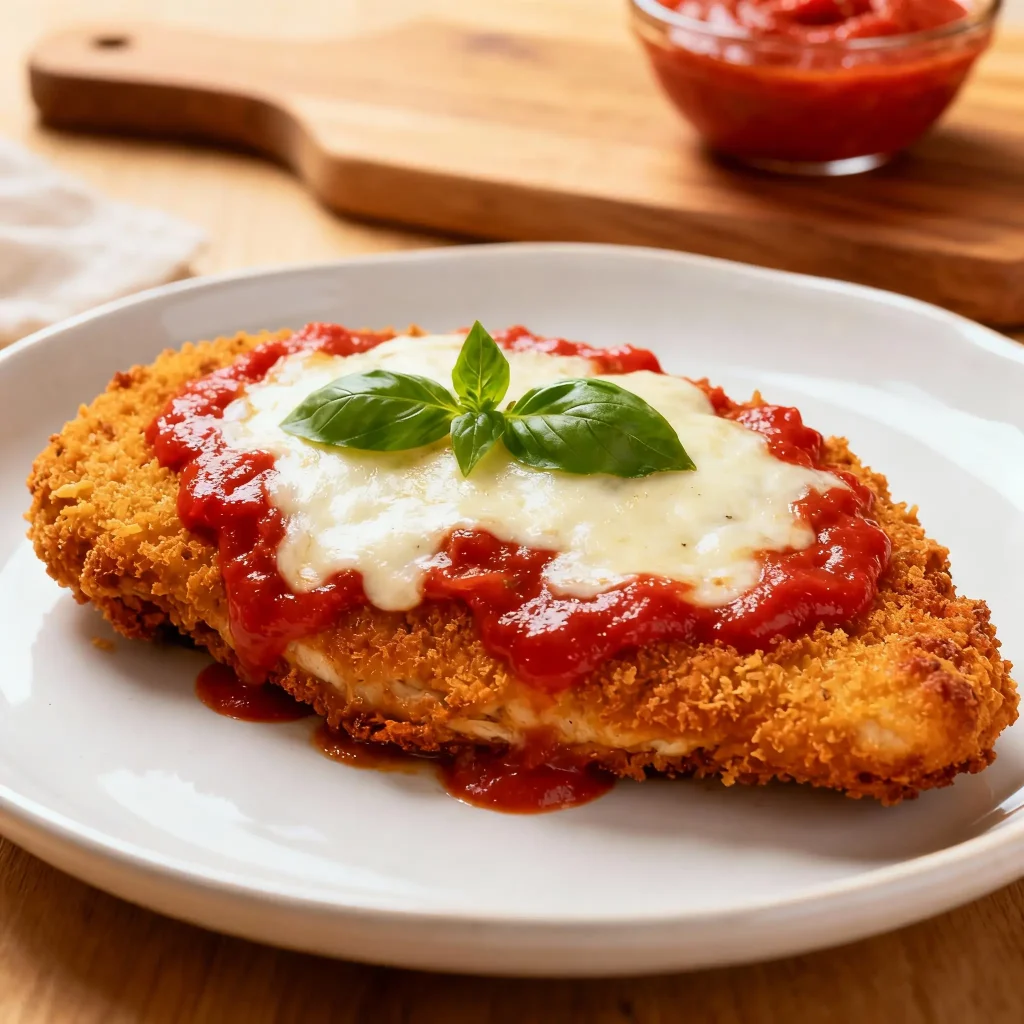 Crispy Air Fryer Chicken Parmesan