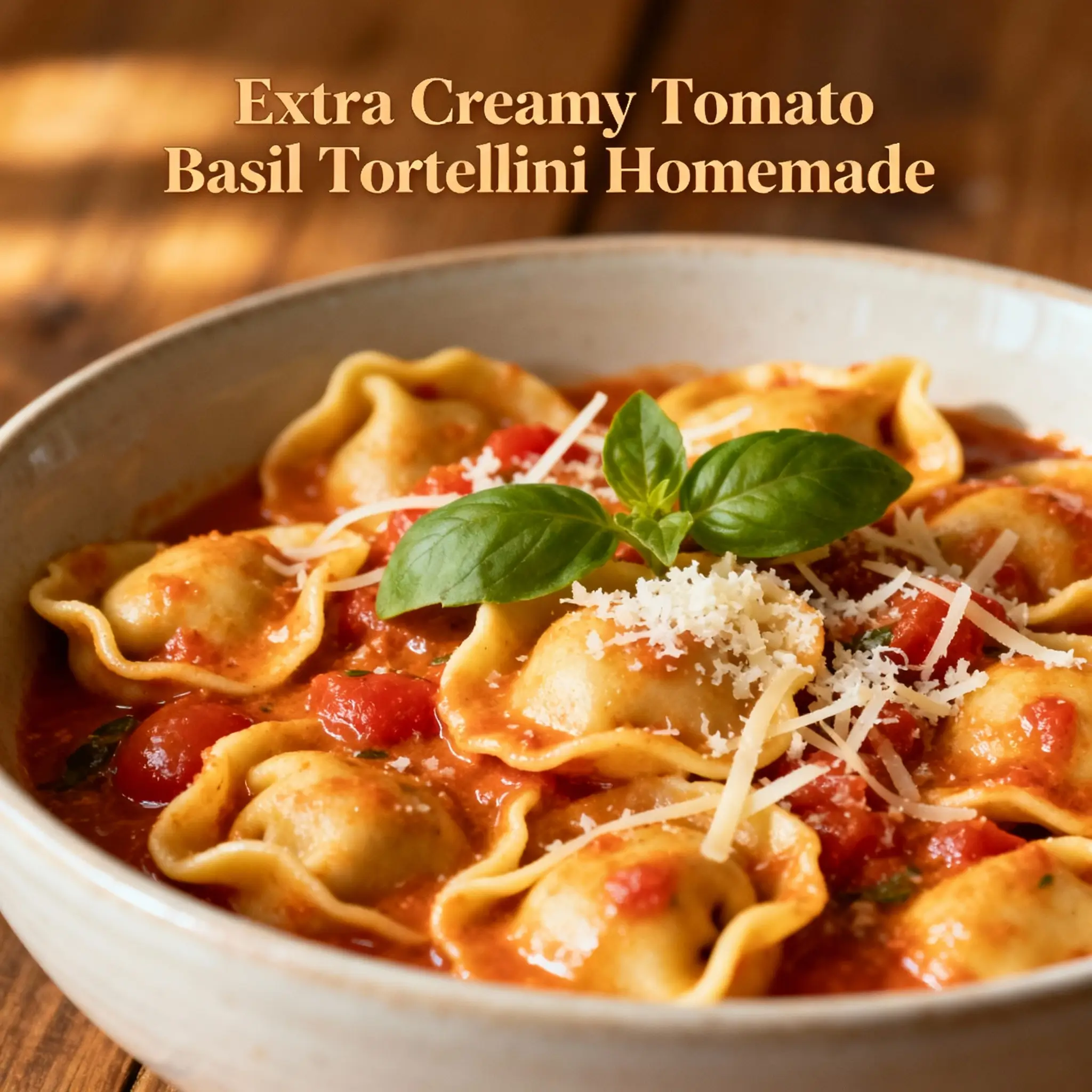 Extra Creamy Tomato Basil Tortellini