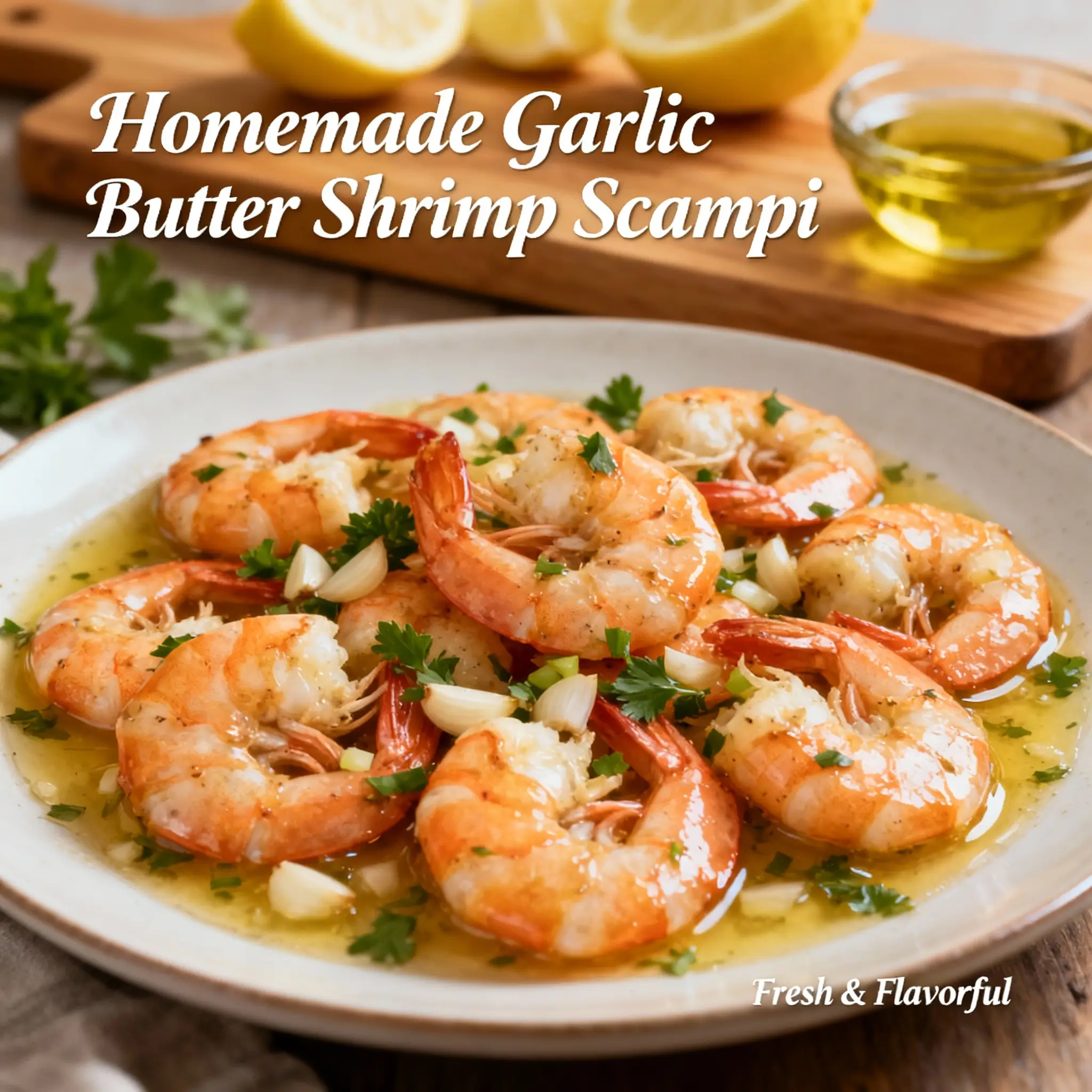 Garlic Butter Shrimp Scampi