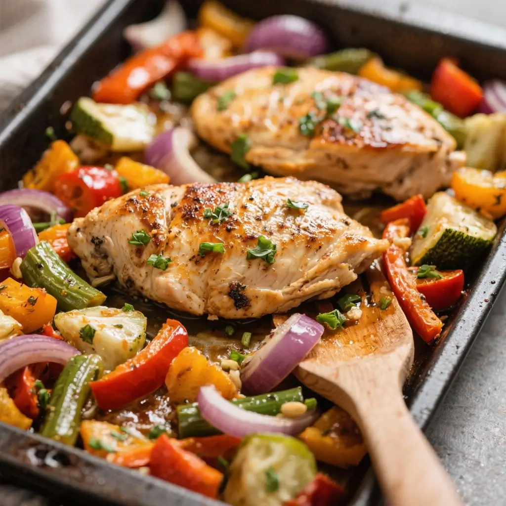 One-Pan Greek Chicken & Veggies