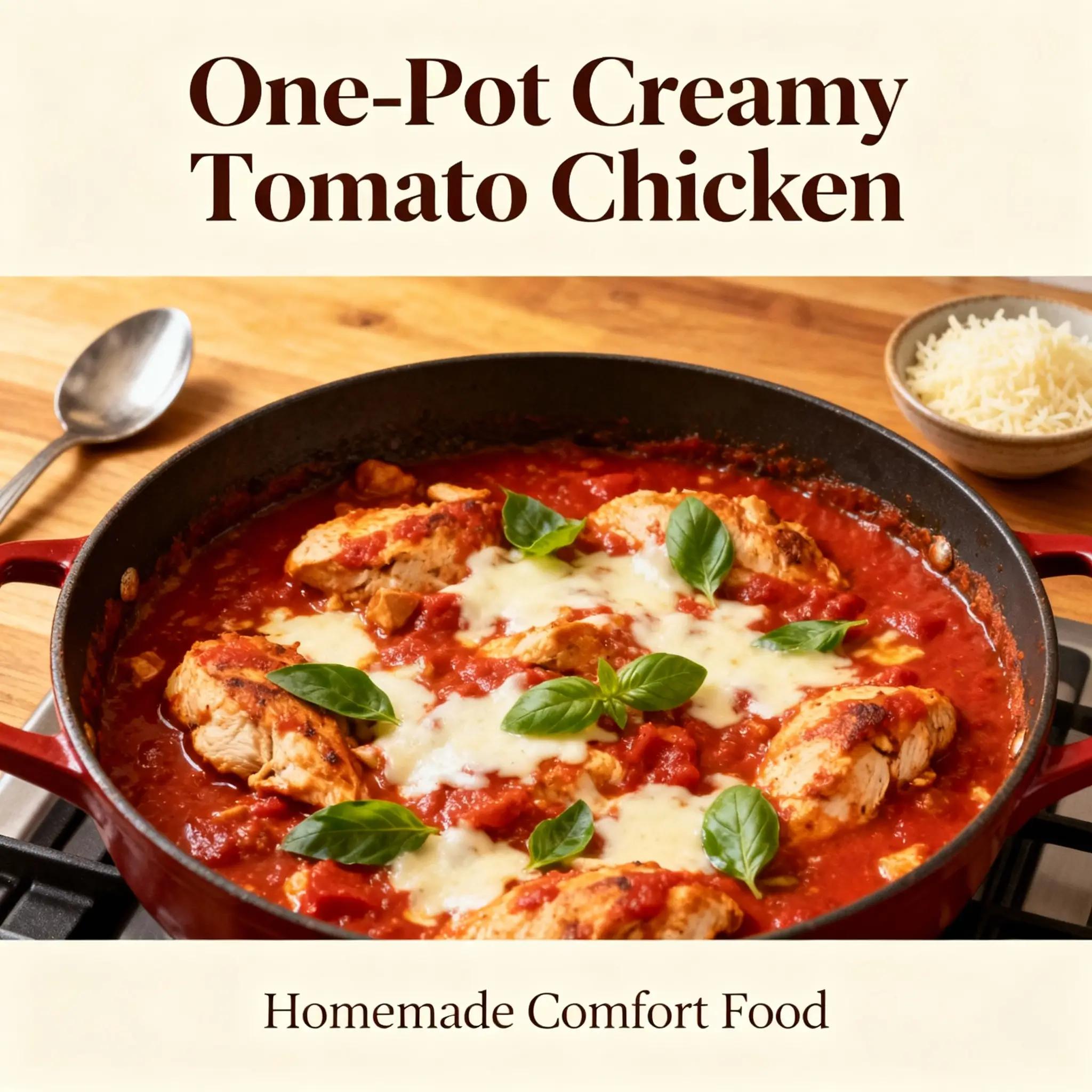 One-Pot Creamy Tomato Chicken