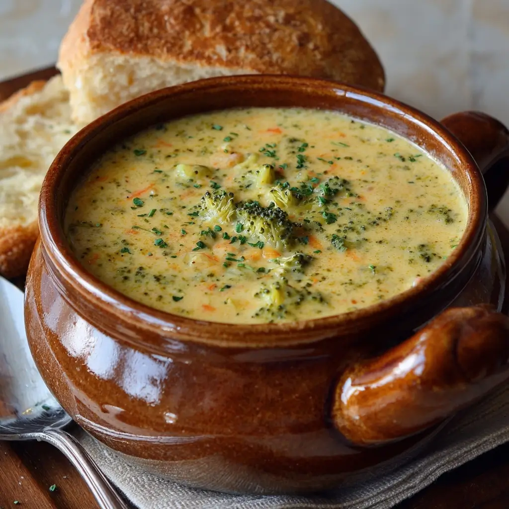 Panera Broccoli Cheese Soup Copycat